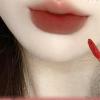 BADALO Velvet Mist Water Mist Lip Mud, Soft, Silky, Matte, Vegan, Wei, Non-Stick Lip Gloss Lip Glaze Lipstick (Color: 5 Red Brown Bean Paste) view 2