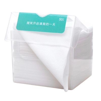 Disposable Nonwoven Face Towels, 50 Count, for Cleansing
