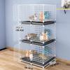 Rabbit Cage, Indoor Rabbit House, 2-Story Large Rabbit Home view 2