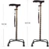 Folding Walking Cane, Aluminum Alloy, Portable view 4