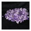 ISOLAY Gift Natural Amethyst Gravel, Purple Quartz Gravel, Crystal Aquarium and Flower Garden Stone Decoration, 1,500 g view 2