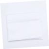 DOITOOL Adult Hairdressing Cape, White Cotton-Polyester view 3