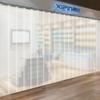 SYFXZZDS Frosted PVC Vinyl Strip Curtain for Pet Door Replacement, Easy to Cut, 165 x 280 cm / 64.96 x 35.43 in view 3