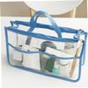 DOITOOL Waterproof EVA Storage Bag, Portable Travel Cosmetic and Toiletry Organizer, Blue view 2