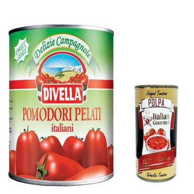 Italian Gourmet Pelatoni Peeled Whole Tomatoes, 3 x 2,500 g