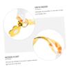 Housoutil 3-Piece Decorative Cat Collars with Bells, Adjustable and Comfortable, Bright Yellow view 4