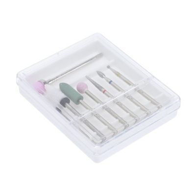 Housoutil 4-Piece Tungsten Steel Nail Care and Polishing Bits