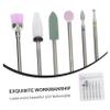 Housoutil 4-Piece Tungsten Steel Nail Care and Polishing Bits view 4