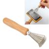 Pet Hair Brush, Rake Design, Stainless Steel Wire view 2