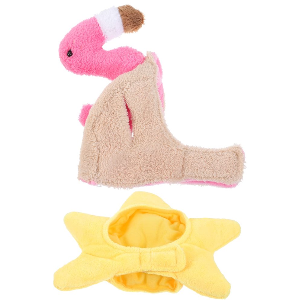 BUGUUYO 2-Piece Pet Hat Set for Dogs and Cats