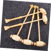 Gatuida 5-Piece Wooden Back Scratcher and Massage Stick Set view 3