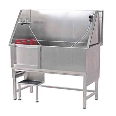 Professional Stainless Steel Dog Grooming Bathtub