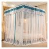 Princess Bed Canopy Mosquito Net with Lace and Metal Frame, King Size view 1