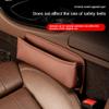 ZaLix Car Seat Storage Box for Audi A3 Cabriolet, A3 Sedan, A4 B6/B7, PU Leather Seat Gap Organizer, Orange view 2