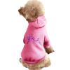 Music Note Dog Sweatshirt, Warm Pet Hoodie for Cats and Dogs view 1