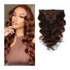 Human Hair Clip-In Extensions, 8 Pieces, 20 Clips, Wavy/Curly, Full Head, Double-Weft view 2