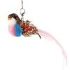 Genikeer Cat Teaser Replacement Feathers with Bell view 4