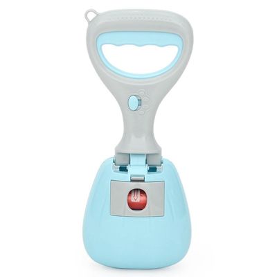 Puooifrty Unbreakable Pooper Scooper for Dogs and Cats, Blue