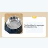 Pet Feeding Bowl Set with Automatic Water Refill Bottle view 3