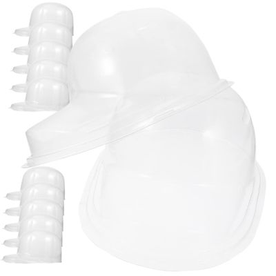 CHILDWEET 12-Piece PVC Hat Display Stands with Smooth Surface