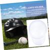 CHILDWEET 12-Piece PVC Hat Display Stands with Smooth Surface view 4