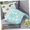 SAFIGLE Diaper Storage Bags with Drawstring, 2-Pack, Blue Linen view 2