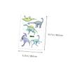 TOYANDONA 2-Piece Dinosaur Wall Sticker Set for Boys and Girls, 10 Unique Dinosaur Stickers for Kids' Rooms, 2 Sheets × 2 view 2