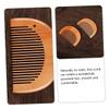DOITOOL 8-Piece Small Antistatic Wooden Comb Set for Hair Care and Styling view 4