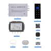 3 kW Wall-Mounted Mini Steam Shower Generator with Bluetooth Controller view 3