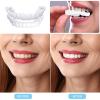 Brigtviee 2 Pairs of Temporary False Teeth Veneers, Upper and Lower, for Women and Men view 3