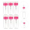 6 Empty 100 ml Plastic Pump Bottles with Push Buttons view 3