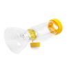 Spacer Chamber Plus Flow-Vu Antistatic with Large Adult Mask (Yellow) view 1
