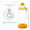 Spacer Chamber Plus Flow-Vu Antistatic with Large Adult Mask (Yellow) view 4