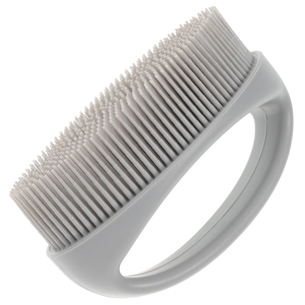 Housoutil Silicone Body Shower Brush for Gentle Massage, Shower and Travel, Random Color