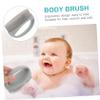 Housoutil Silicone Body Shower Brush for Gentle Massage, Shower and Travel, Random Color view 3