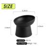GSJNHY Elevated Cat Bowl, 13.3 cm, Black view 3