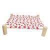 OATIPHO Wooden Cat Bed with Round Design and Rounded Edges for Indoor Use view 1