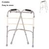 ZXJDP Rollator Walker for Seniors, Height-Adjustable, Lightweight, Foldable Steel-Frame Indoor Walker, Supports up to 290 lb view 4