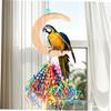OATIPHO 2-Piece Moon-Shaped Parrot Swing Toy for Bird Cages view 3