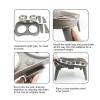 Elevated Stainless Steel Bowls for Cats and Dogs with Stand view 4