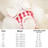 Treer 1-Piece Reusable Female Dog Diaper, Absorbent, Adjustable Fit, XL Hibiscus view 3