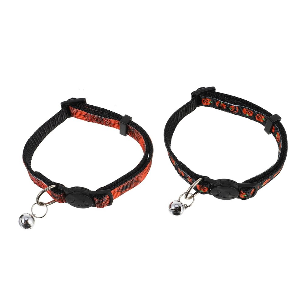 Beavorty 2-Pack Halloween Dog Collars