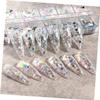 Housoutil Nail Art Sequin Decor, Irregular Stars for Natural and Artificial Nails view 4