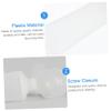 Housoutil 16 Refillable Cosmetic Squeeze Tubes, White Plastic, 15 ml and 30 ml view 3