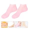 JECOMPRIS Moisturizing Foot Care Socks with Anti-Dryness Effect, Pink, for Dry and Cracked Feet, Size 35–37 view 4