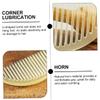 Small Retro-Style Horn Comb, Antistatic for Daily Combing view 4