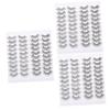 Housoutil 60 Pairs of Natural False Eyelashes for Girls, Realistic Reusable Lashes for Makeup, Salon and Everyday Use view 1