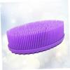 FRCOLOR 3-Piece Silicone Body Brushes, Shower Scrubbers and Massage Brushes for Gentle Washing view 2