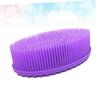 FRCOLOR 3-Piece Silicone Body Brushes, Shower Scrubbers and Massage Brushes for Gentle Washing view 4