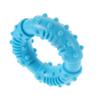 Rubber Dog Chew Toy, Durable Dental Cleaning Toy, Blue view 1